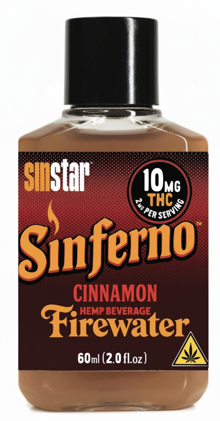Sinferno Cinnamon Hemp Beverage